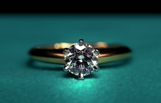 A 'Tiffany Setting' Engagement Ring